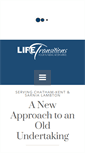 Mobile Screenshot of lifetransitions.ca